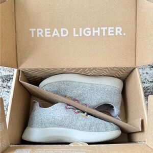 Allbirds Kids Wool Runner (Light Gray - 9T)